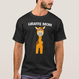Giraffe for Mamma Mor Safari Wildlife Animal T Shirt