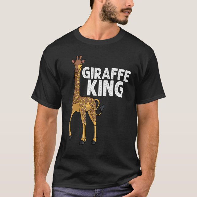 Giraffe För manar Grandpa Pappa Giraffe Animal 1 T Shirt (Framsida)