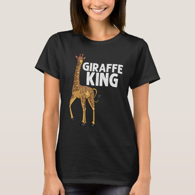 Giraffe För manar Grandpa Pappa Giraffe Animal 1 T Shirt (Framsida)