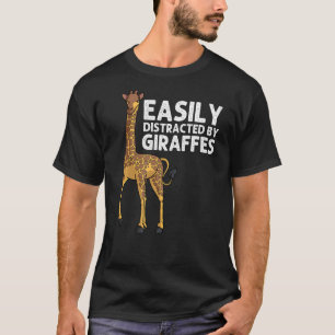 Giraffe För manar Women Kids Tonåringars Giraffe 3 T Shirt