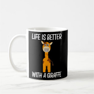 Giraffe För manar Women Safari Wildlife Animal Kaffemugg