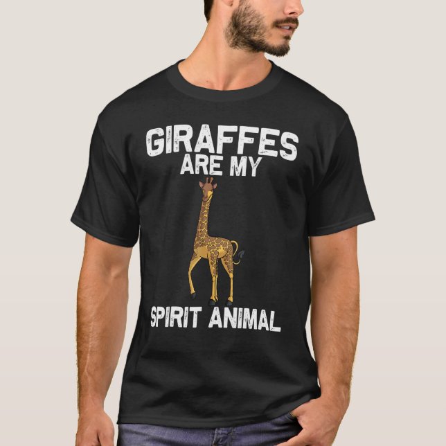 Giraffe For Men Women Kids Teens Giraffe T Shirt (Framsida)
