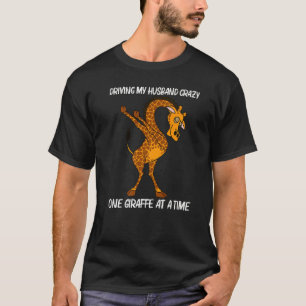 Giraffe for Women Mamma Safari Vild Zoo Animal T Shirt