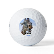 Giraffe "Fore" Golf Bollar (3)