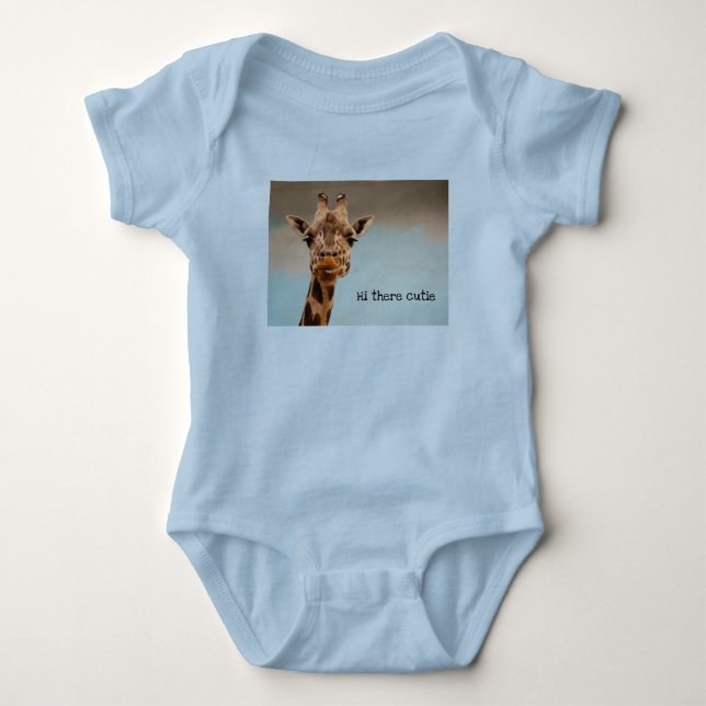 giraffe fotohi där cutie T-Shirt (Framsida)