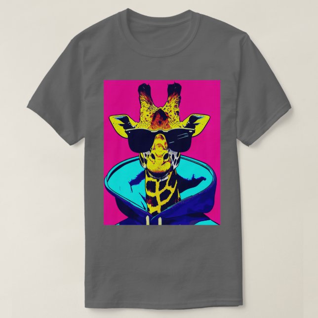 Giraffe Freestyle T Shirt (Design framsida)