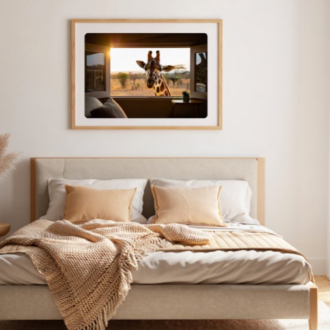 Giraffe Gift for Animal Lovers Poster (Skapare uppladdad)