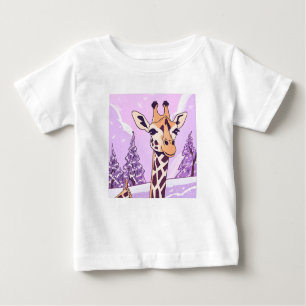 Giraffe Head T Shirt