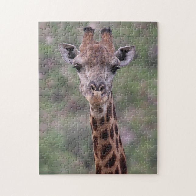 Giraffe Headshot Pussel (Vertikal)