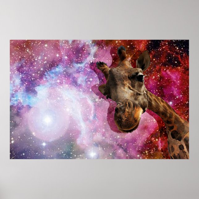 Giraffe..I rymden?! Poster (Framsidan)