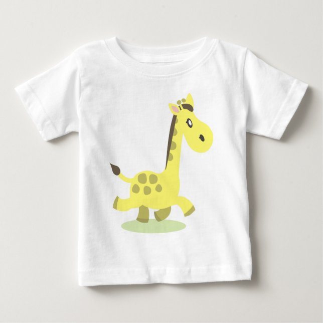 Giraffe Illustration T-Shirt (Framsida)