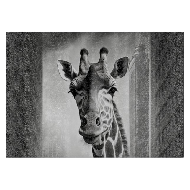 Giraffe in a Cityscape (Framsidan)