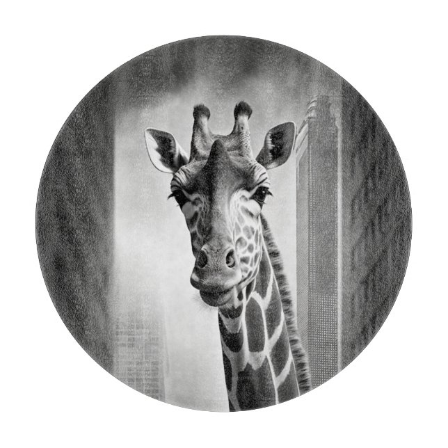 Giraffe in a Cityscape (Framsidan)