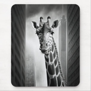 Giraffe in a Cityscape Musmatta