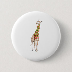 Giraffe in a Scarf Knapp
