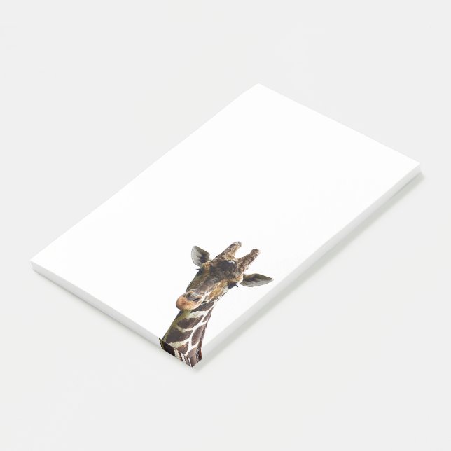Giraffe in Corner Post it Notes Post-it Block (Vinklad)