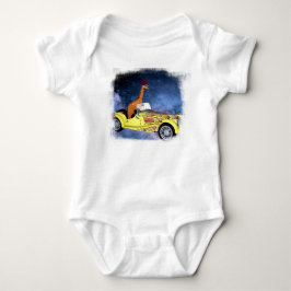 Giraffe in Space Jersey Bodydräkt Tröja