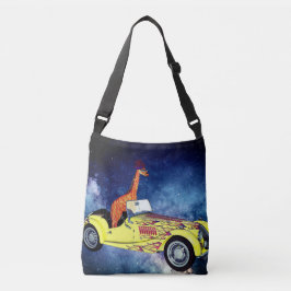 Giraffe in Space Tote Bag Axelväska