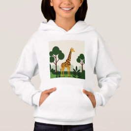 Giraffe in the forest t shirt