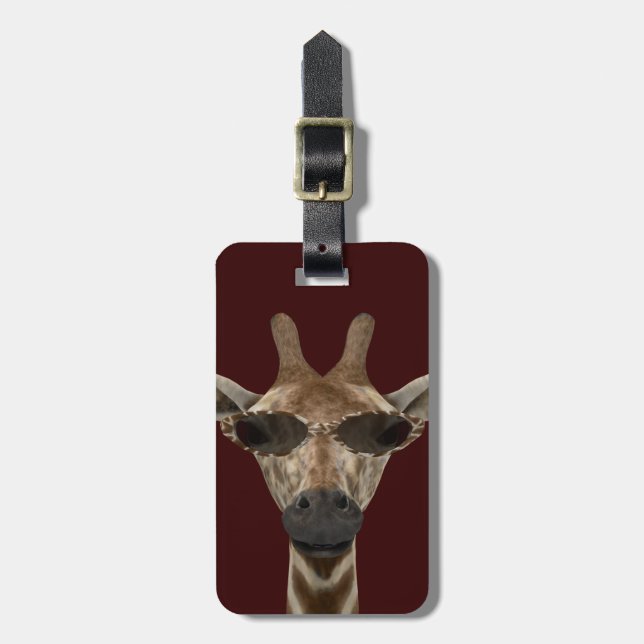 Giraffe Incognito Bagagebricka (Vertikal Framsida)