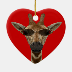 Giraffe Incognito Julgransprydnad Keramik