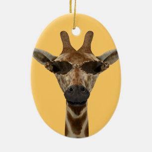 Giraffe Incognito Julgransprydnad Keramik