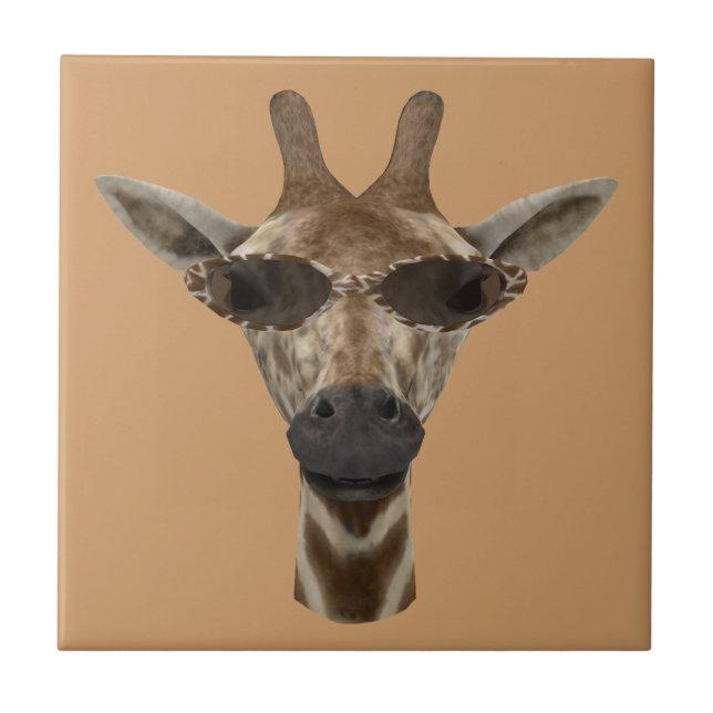 Giraffe Incognito Kakelplatta (Framsidan)
