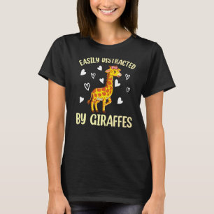 Giraffe, jag är lätt utspridd av Giraffes i Cute G T Shirt