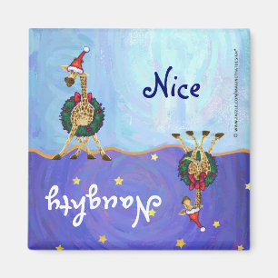 Giraffe jul Magnet