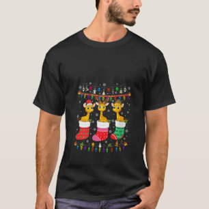 Giraffe jul Socks Ugly jul Sweater Paj T Shirt