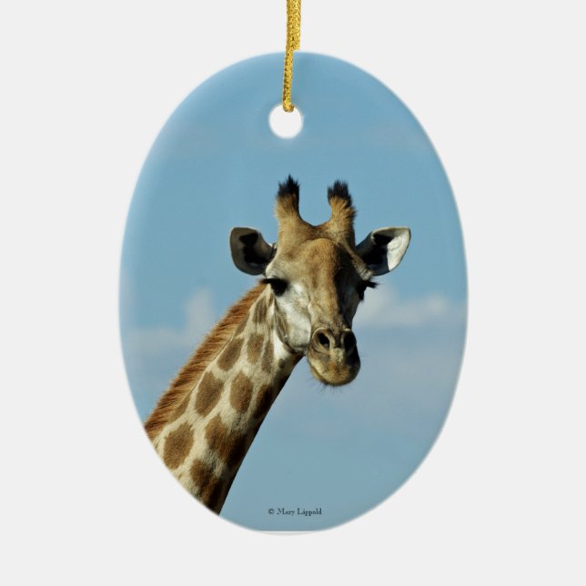 Giraffe Julgransprydnad Keramik (Framsidan)