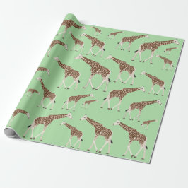 Giraffe Jungle Safari Animal Presentpapper
