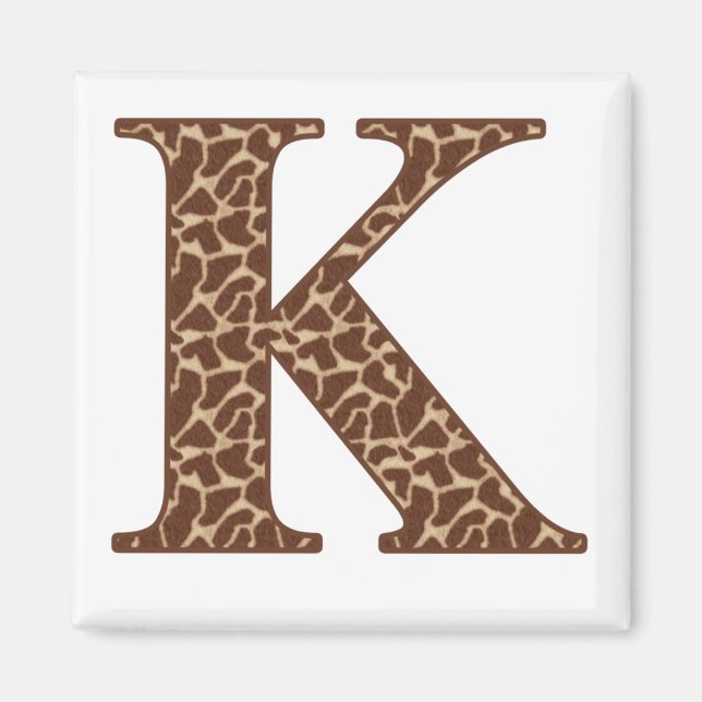 Giraffe K Magnet (Framsidan)