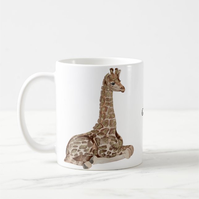 Giraffe Kaffemugg (Vänster)