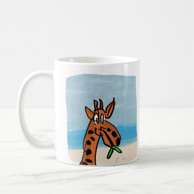 Giraffe Kaffemugg (Vänster)
