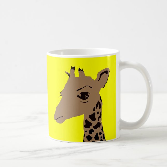 giraffe kaffemugg (Höger)