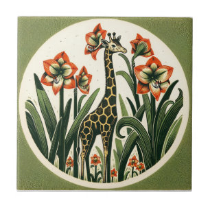 Giraffe Kakelplatta
