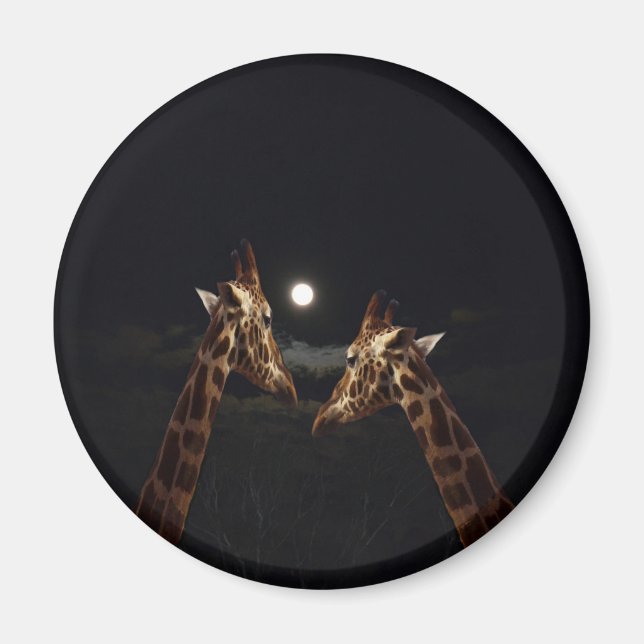 Giraffe Kärlek i månljuset, Magnet (Framsidan)