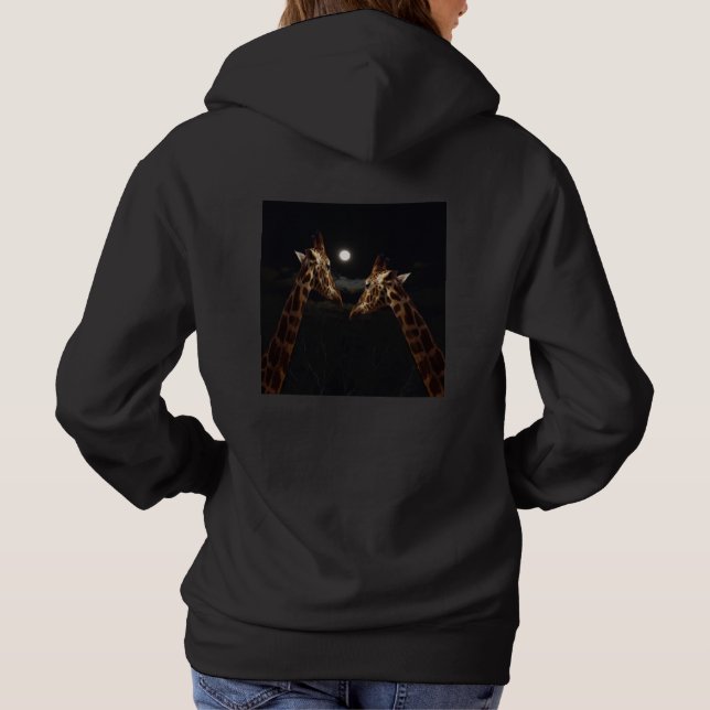 Giraffe Kärlek i månljuset, Tee (Baksida)