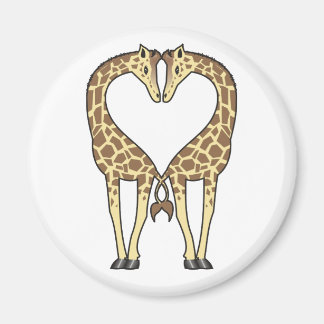Giraffe Kärlek Magnet