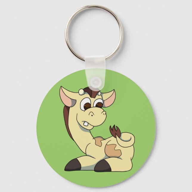 Giraffe Keychain Nyckelring (Framsida)