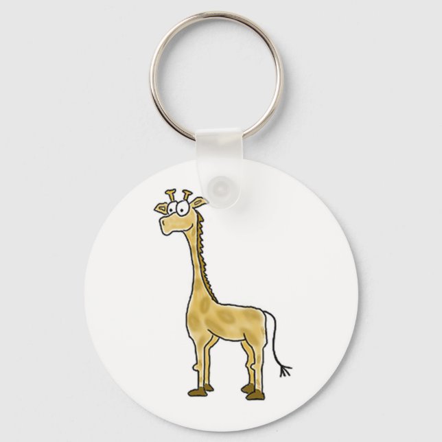 Giraffe Keychain Nyckelring (Framsida)