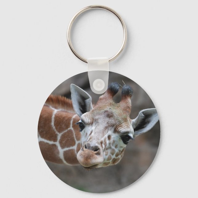 Giraffe Keychain Nyckelring (Framsida)