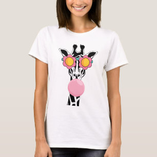 Giraffe Kids Boys Girls Women giraffe Älskare T Shirt