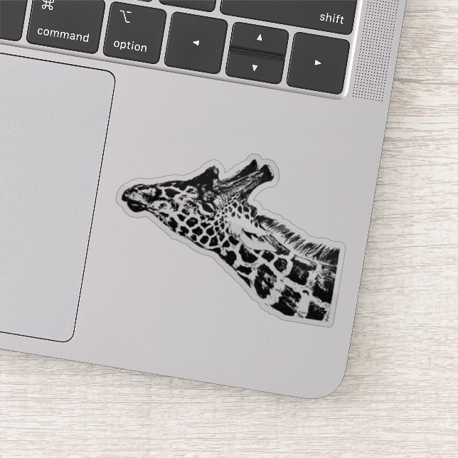 Giraffe Klistermärken (Detalj)