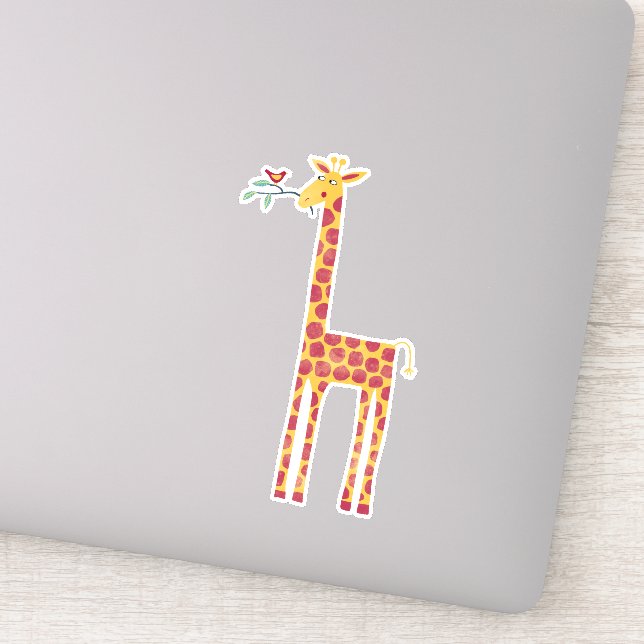 Giraffe Klistermärken (Detalj)
