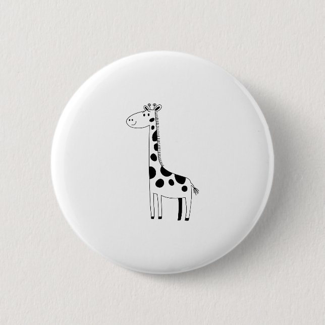Giraffe  knapp (Framsida)