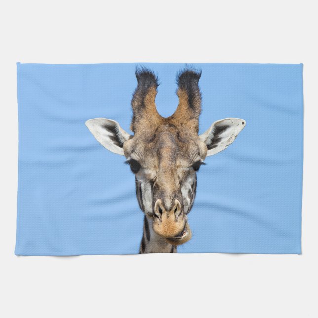 Giraffe Kökshandduk (Horisontell)
