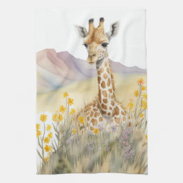 Giraffe Kökshandduk
