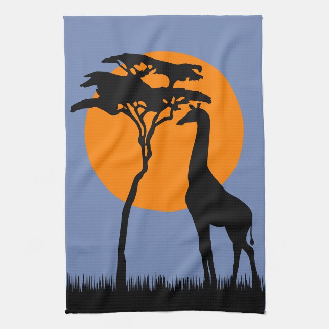 Giraffe Kökshandduk (Vertikal)